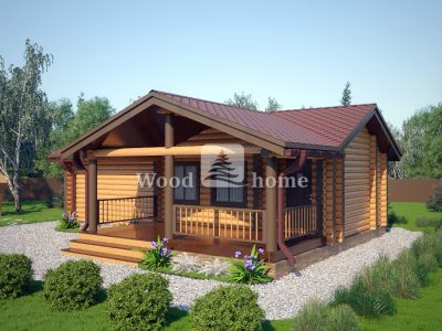 Баня из бревна проекты и цены