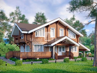 Комбинированный частный дом