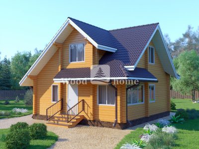 Проекты двухэтажных домов до 100 кв